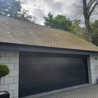 Blue Wave External Cleaning Aberdeen Aberdeenshire Roof Moss Removal before